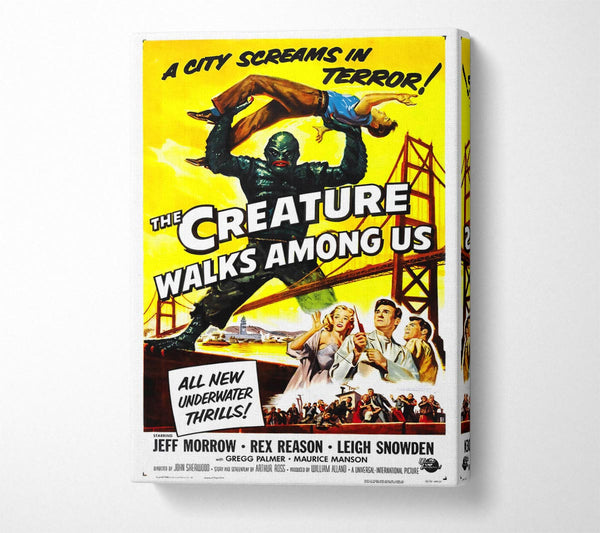 Creature Walks Among Us Poster 1