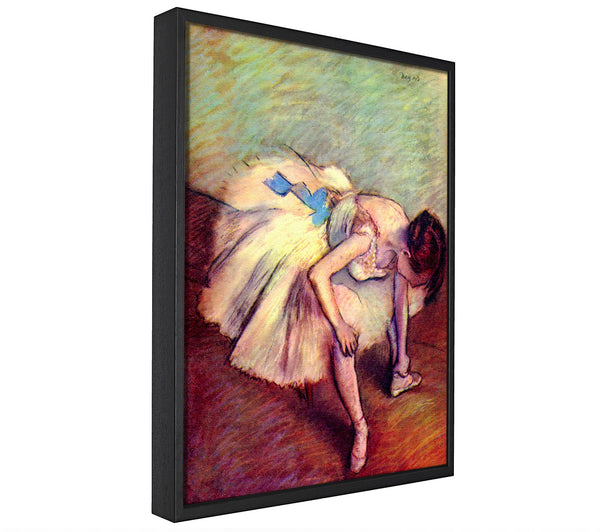 A picture of a Degas Dancer 2 framed canvas print sold by Wallart-Direct.co.uk