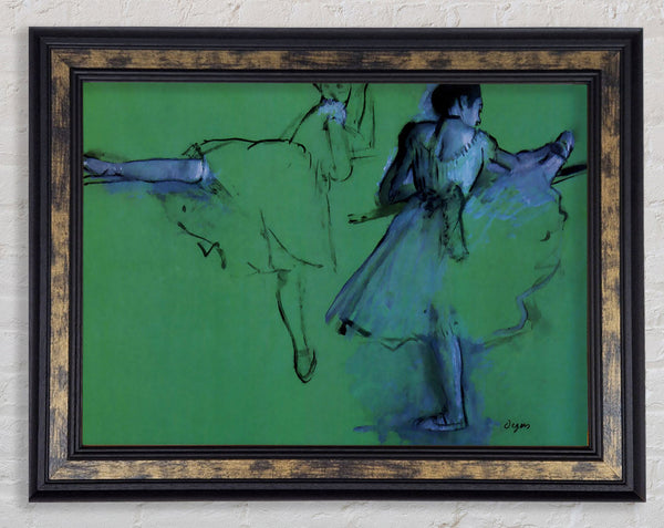 Degas Dancers At The Bar 2