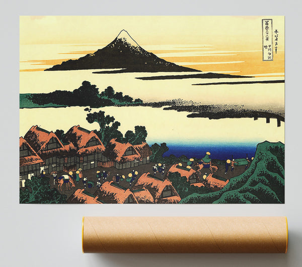 Hokusai Dawn At Isawa In The Kai Province