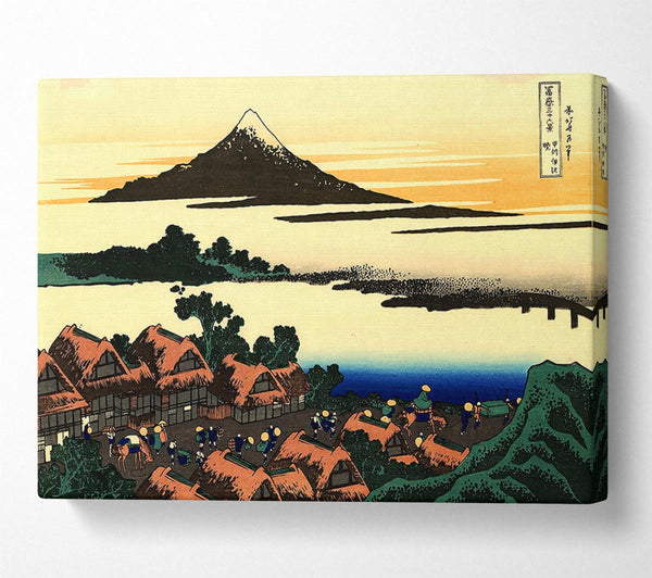 Hokusai Dawn At Isawa In The Kai Province