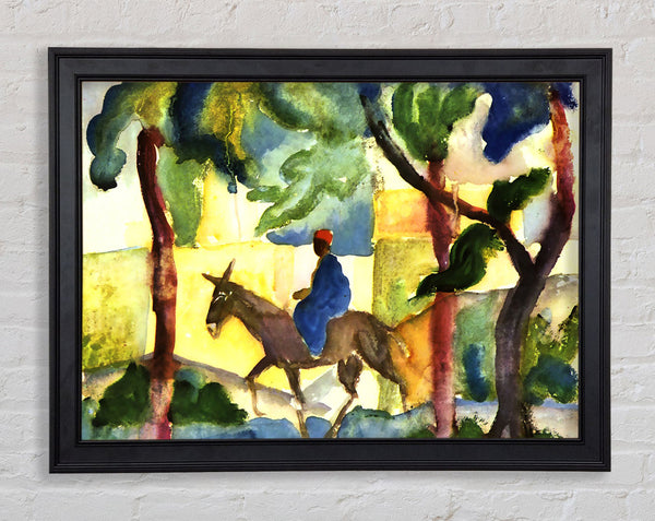 August Macke Donkey Rider