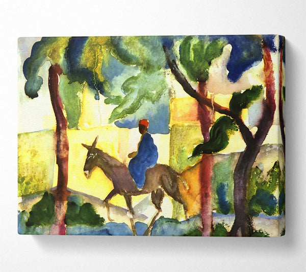 August Macke Donkey Rider