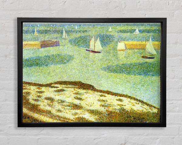 Seurat Entrance To Port-En-Bessin