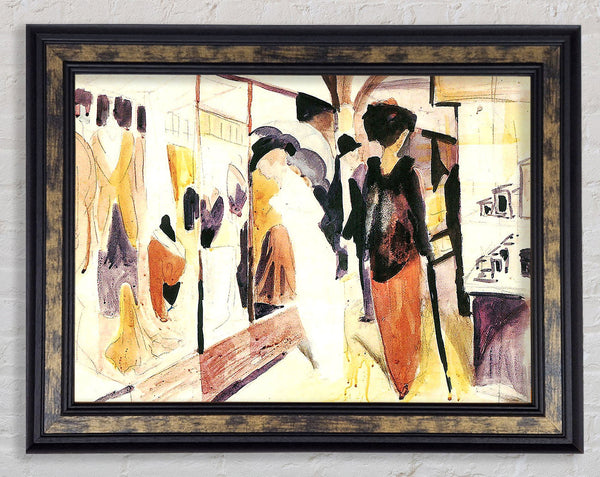 August Macke Fashion Shop Porch