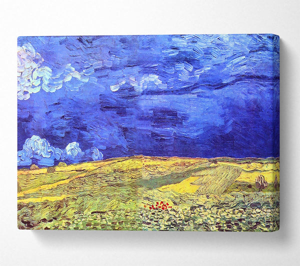 Van Gogh Field Under Storm Heaven