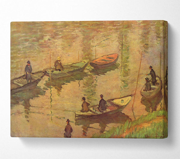 Monet Fishermen On The Seine At Poissy