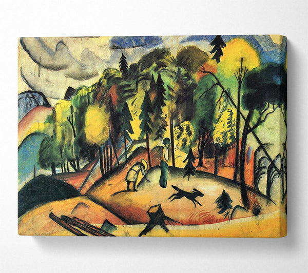 August Macke Forest Walk