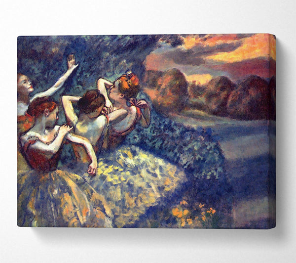 Degas Four Dancers