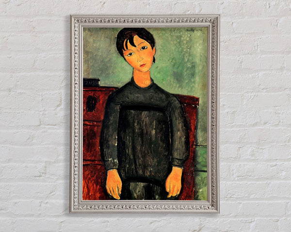 Modigliani Girl With A Black Robe