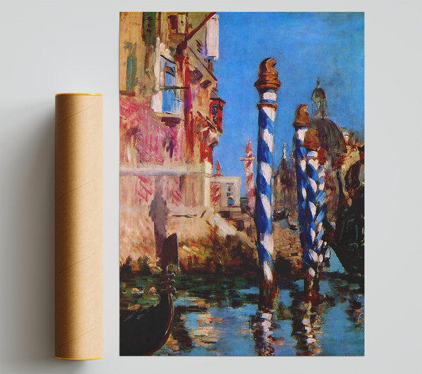 Manet Grand Canal In Venice