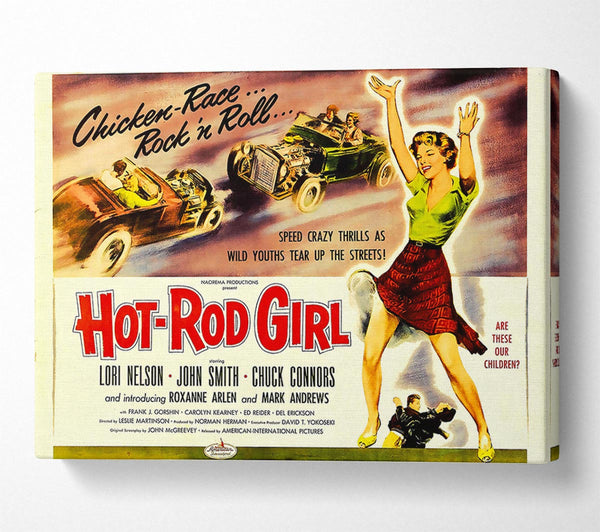 Hot Rod Girl Poster 2