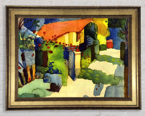 August Macke House In The Garden