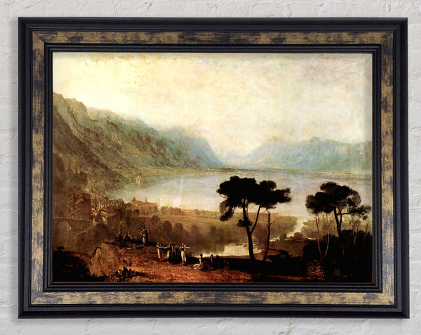 Joseph Mallord Turner Lake Geneva In Montreux