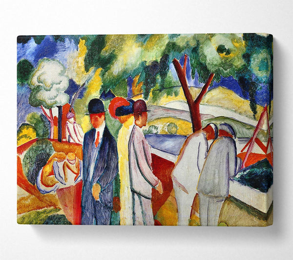 August Macke Large Bright Walk