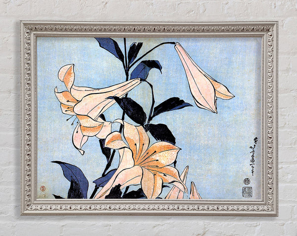 Hokusai Lilies