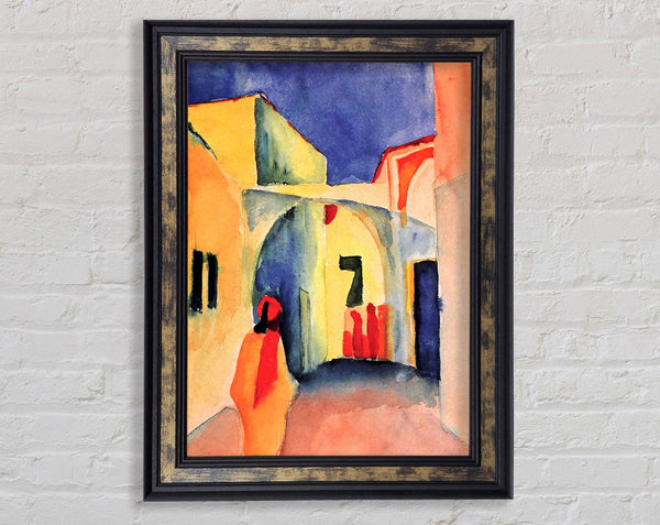 August Macke Look In A Lane