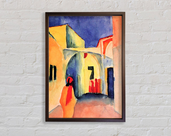 August Macke Look In A Lane