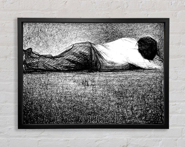 Seurat Man Sleeping