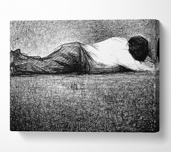 Seurat Man Sleeping