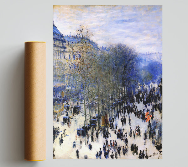 Monet Boulevard Des Capucines