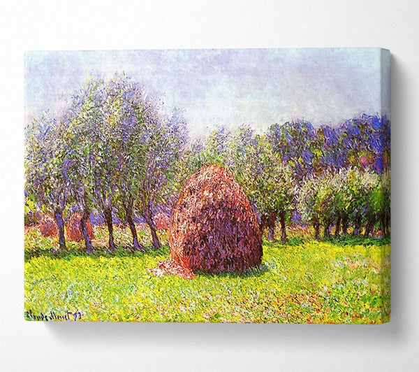 Monet Heap Of Hay In The Field