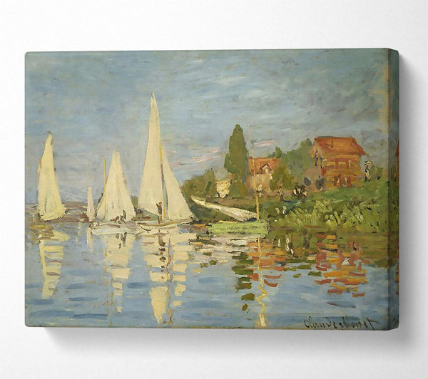 Monet Regattas At Argenteuil