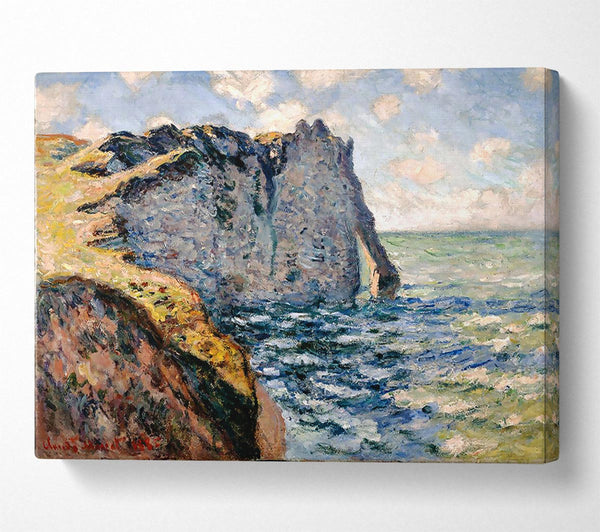 Monet The Cliff Of Aval At Etretat