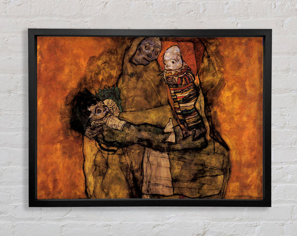 Schiele Mother With Two Children