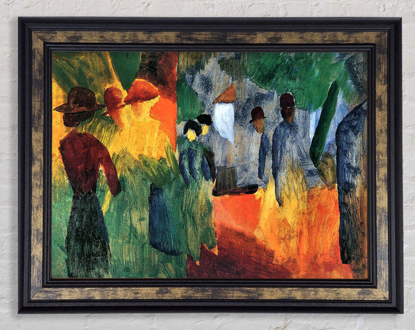 August Macke People In The Park