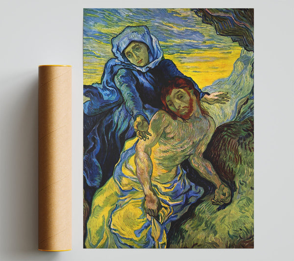 Van Gogh Pieta (By Eugene Delacroix)