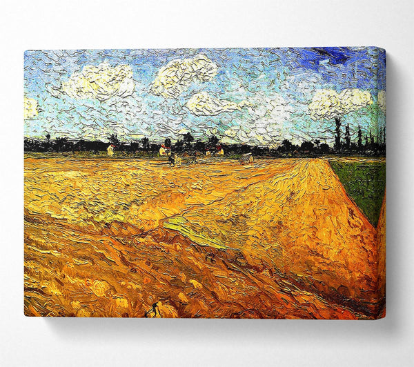 Van Gogh Ploughed Field