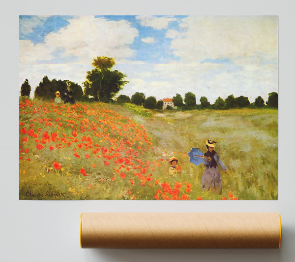 Monet Poppies