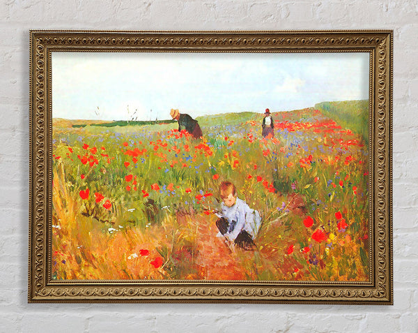 Cassatt Poppy In The Field