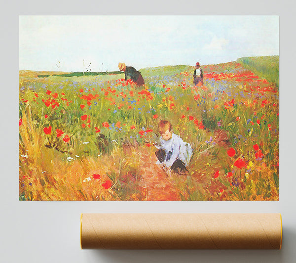 Cassatt Poppy In The Field