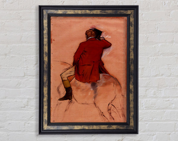 Degas Rider With Red Jacket