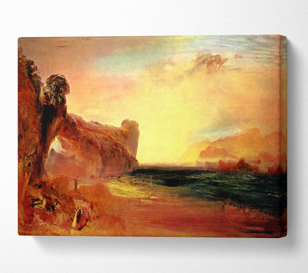 Joseph Mallord Turner Rocky Bay With Figures