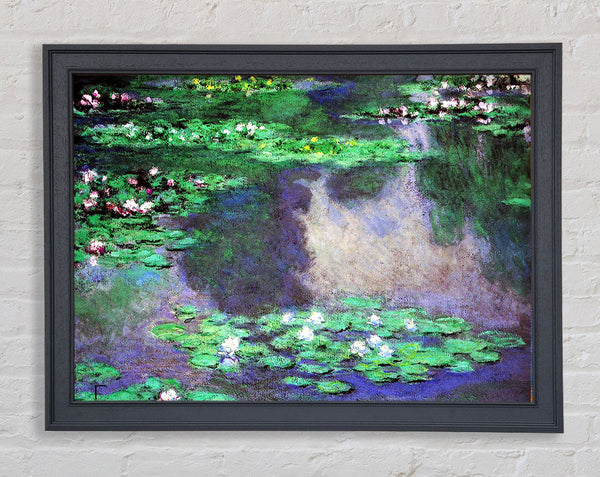 Monet Sea Roses Water Landscape