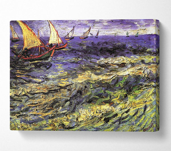 Van Gogh Seascape At Saintes-Maries