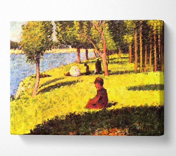 Seurat Seated Figure