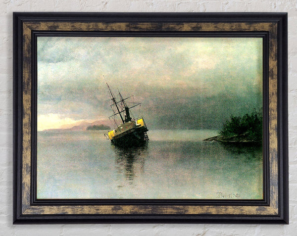 Bierstadt Shipwreck In Loring Bay Alaska