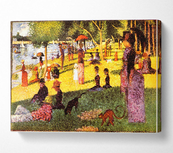 Seurat Sketch Of People