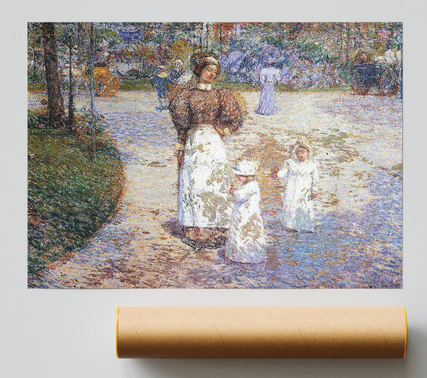 Hassam Spring In Central Park