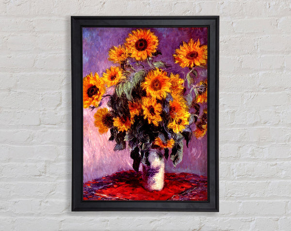 Monet Still Life Sunflowers