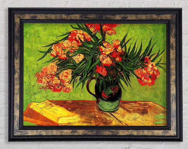 Van Gogh Still Life Vase With Oleanders And Books