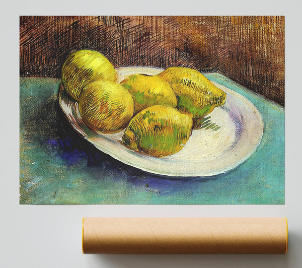 Van Gogh Still Life With Lemons On A Plate