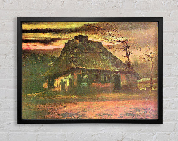 Van Gogh Straw Hut At Dusk