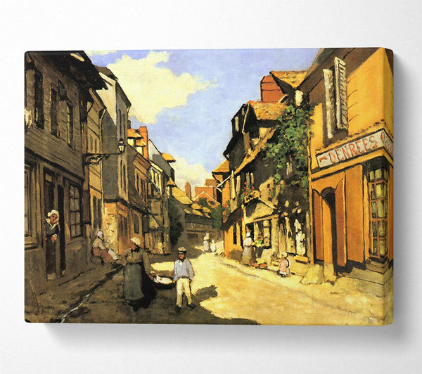 Monet Street Of Bavolle 2