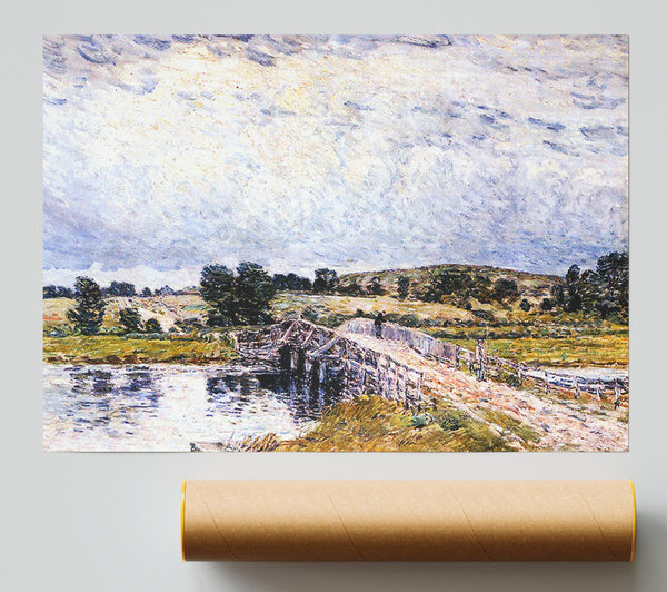 Hassam The Bridge From Old Lyme