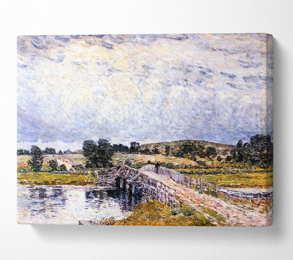 Hassam The Bridge From Old Lyme